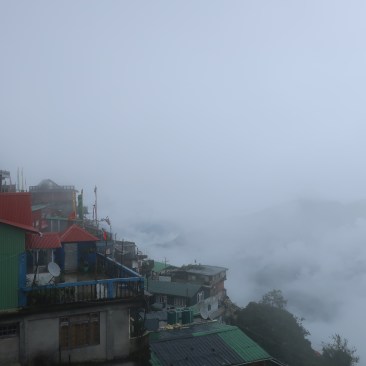 Aussicht von meinem Zimmer.