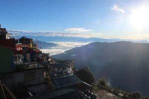 Am Morgen meiner Abreise: der Monsun geht zu Ende. Leider zu spät für meine Zeit in Darjeeling.