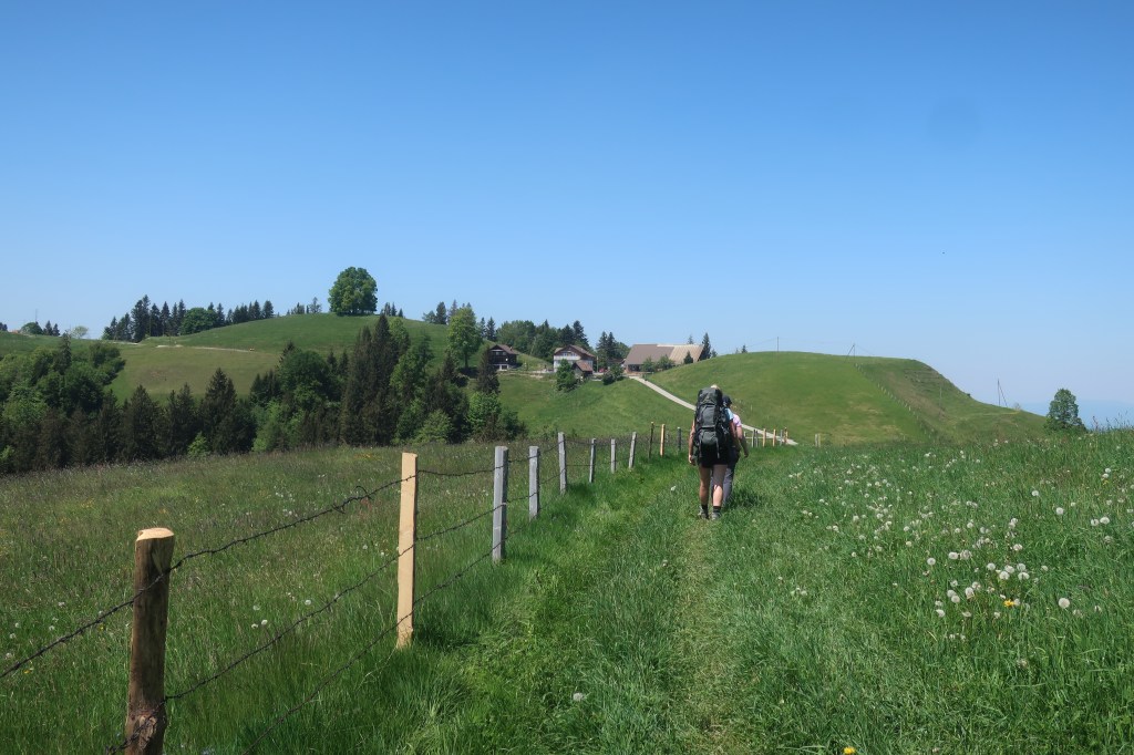 Richtung Oberlehn, Menzberg.