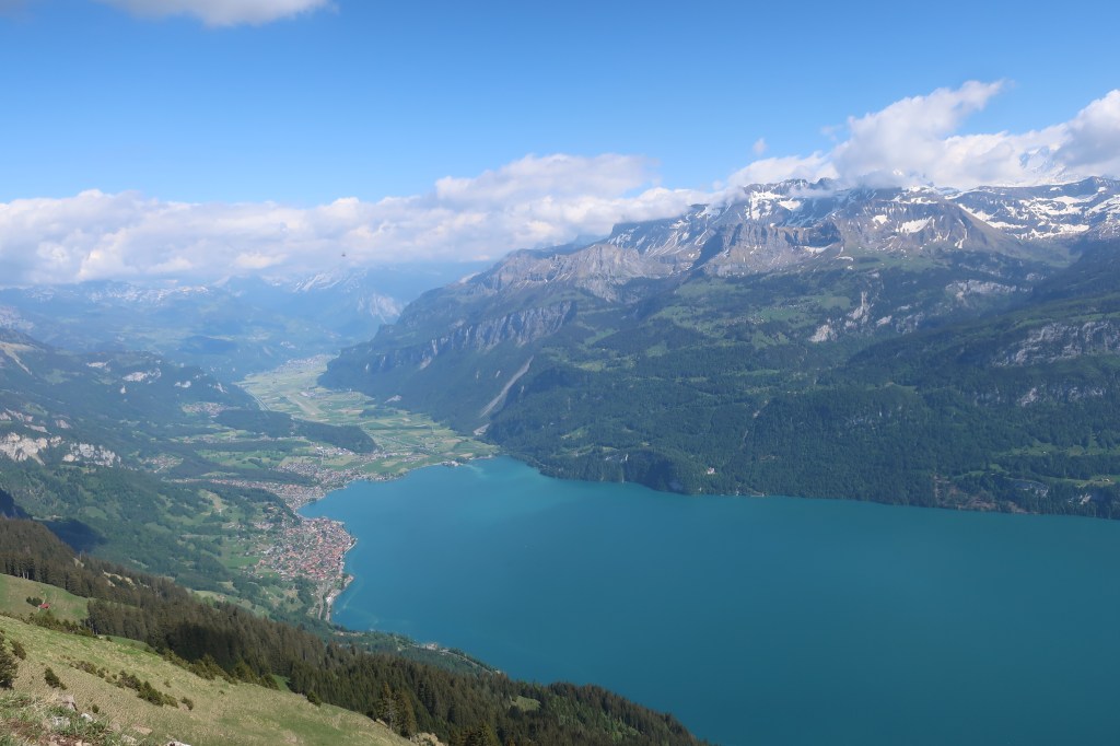 Blick auf Brienz. Vom Brienzergrat.