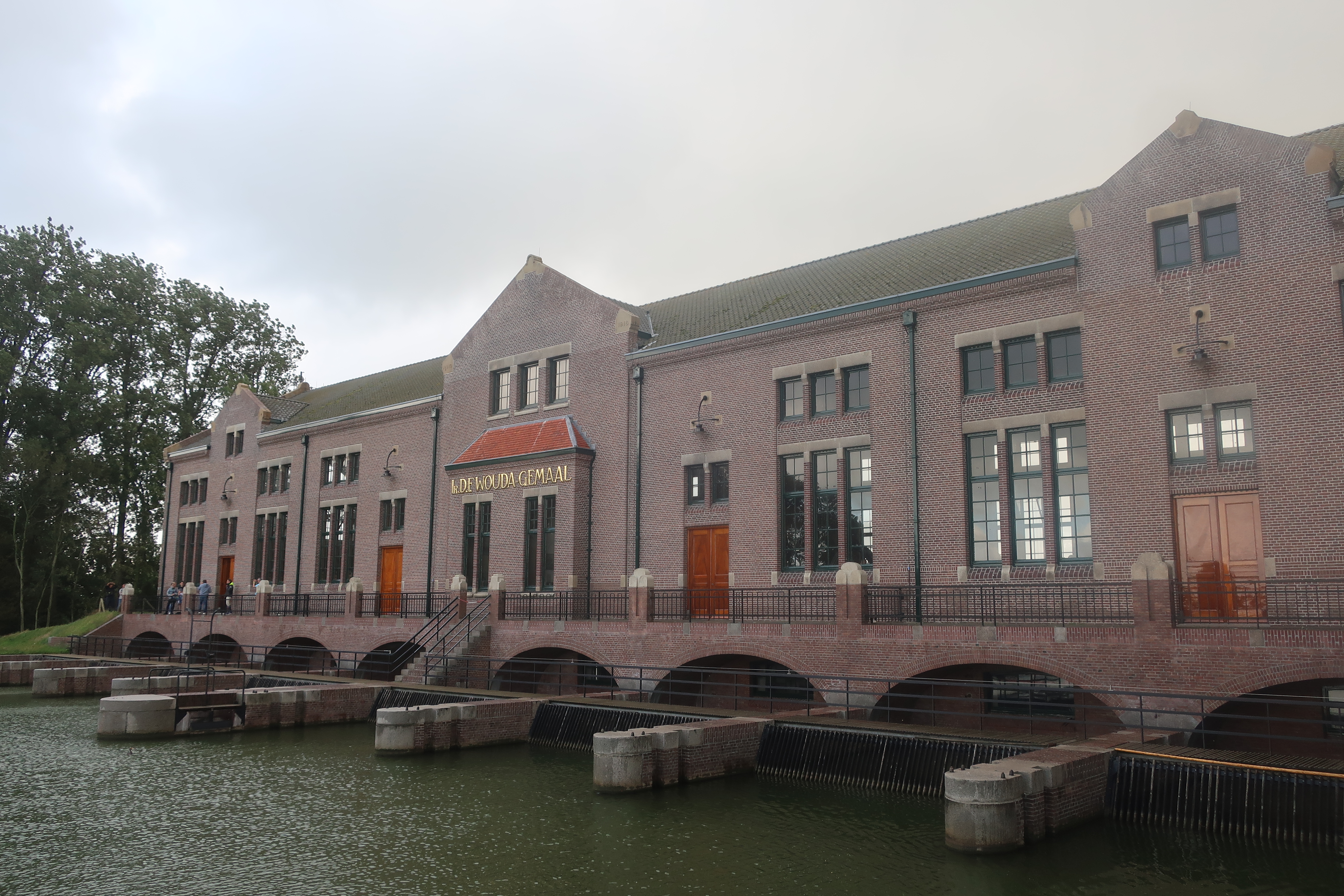 Das Wouda Gemaal in Lemmer.