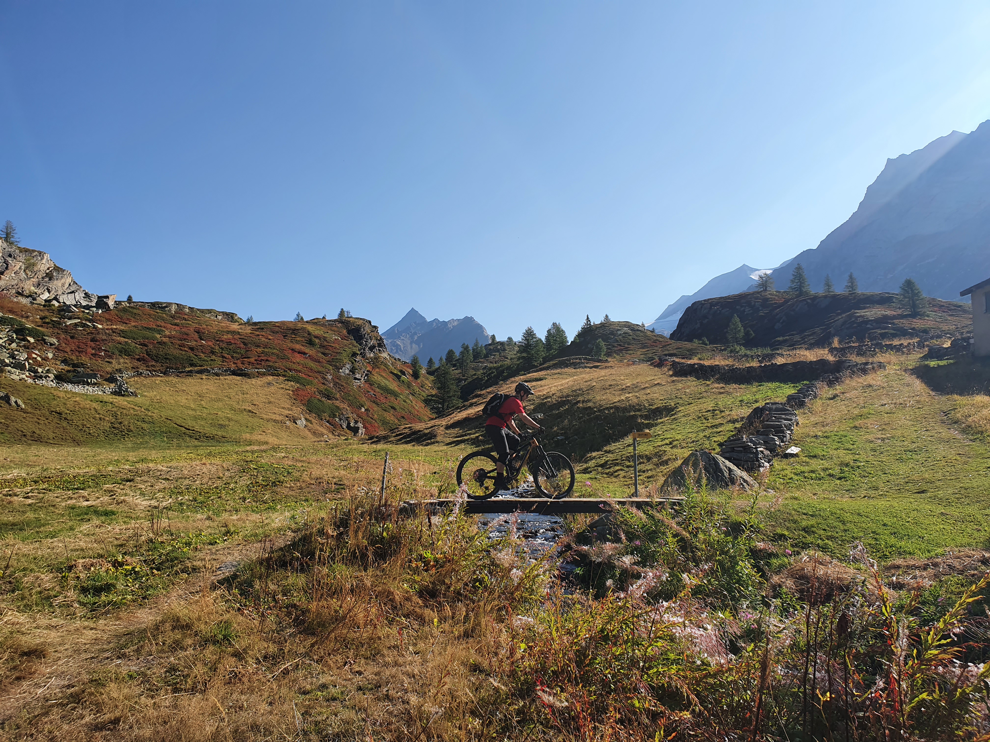 Simplon. Mit dem Bike über den Back.