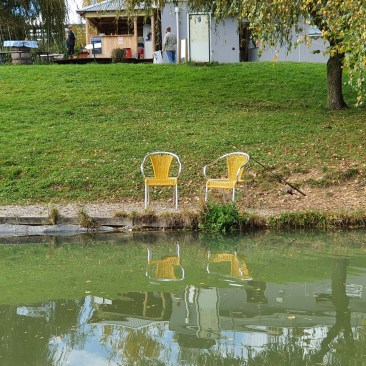 Fishing on the Farm in Römerswil.