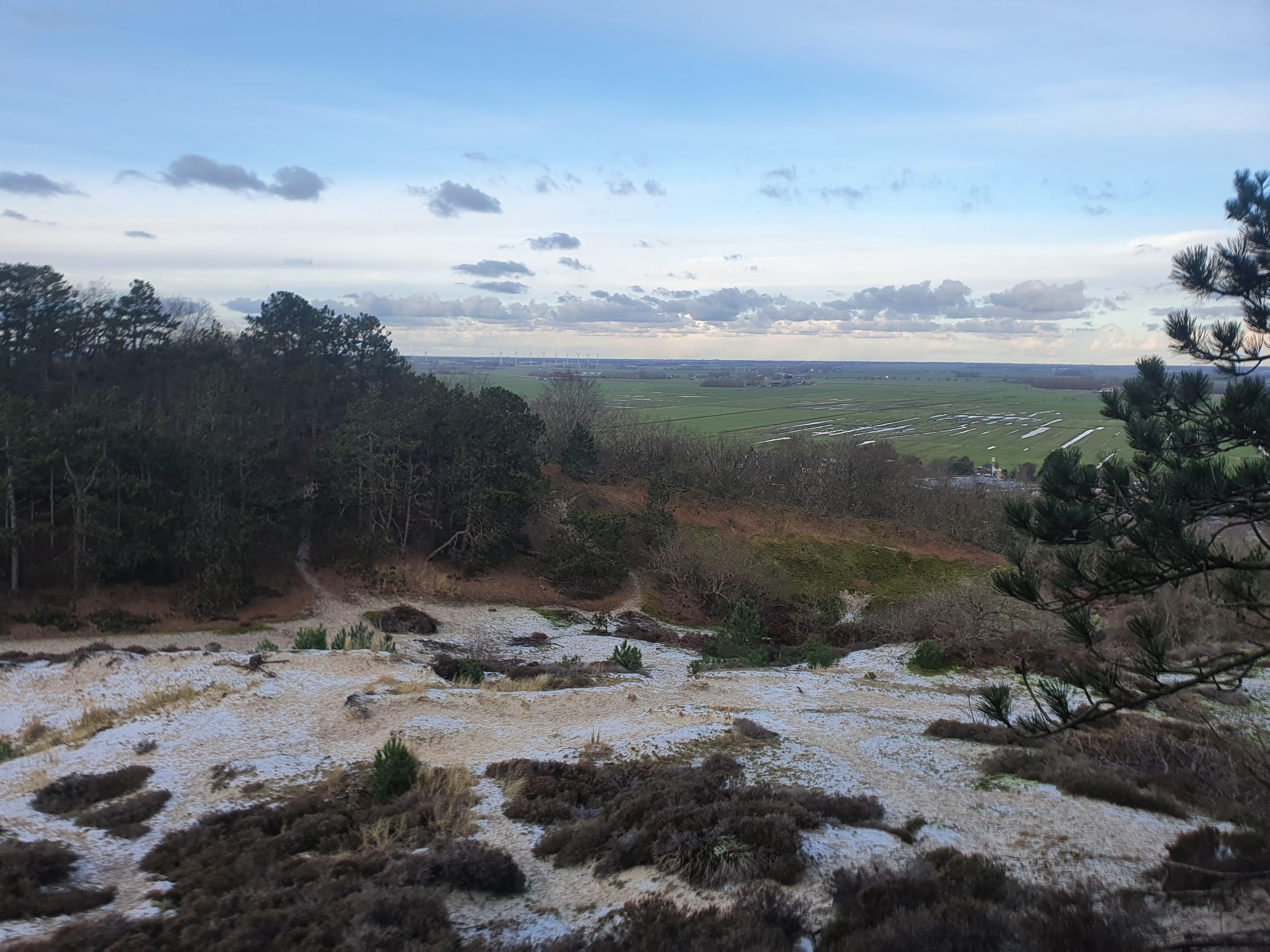 Blick vom Catrijper Nok.