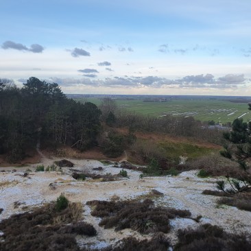Blick vom Catrijper Nok.