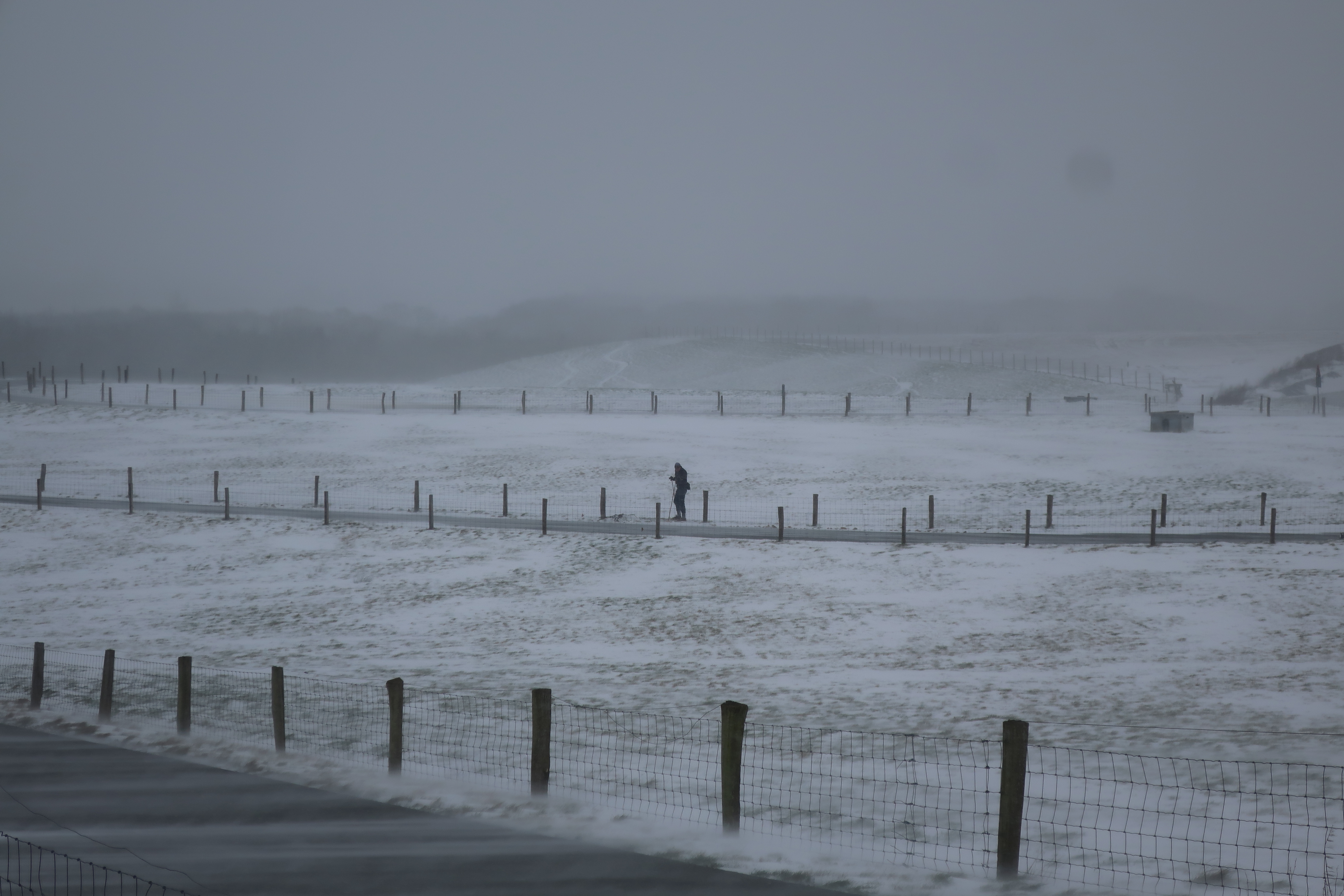 Wenn's Schnee hat, kann man auf dem VAM-Berg Ski fahren.