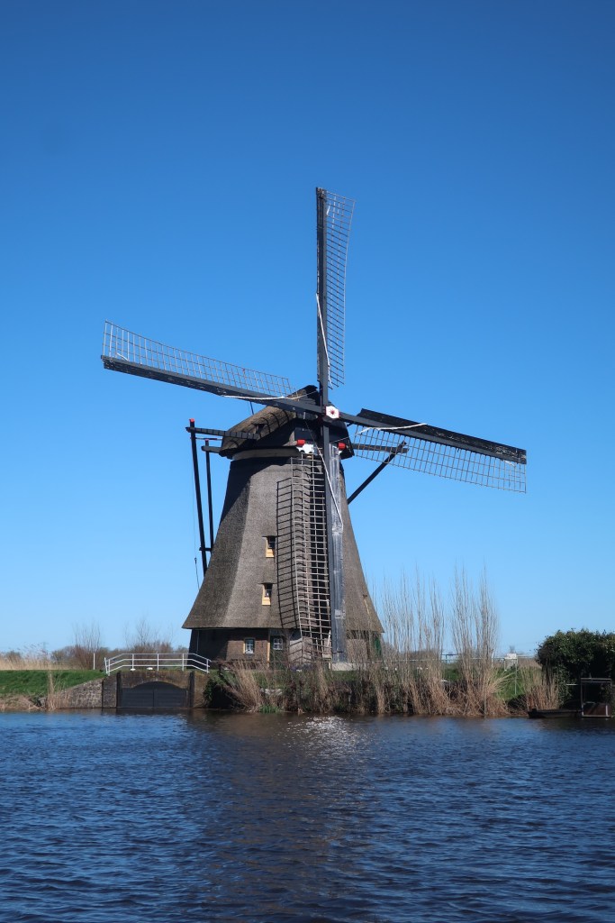 Windmühle in Kinderdijk.