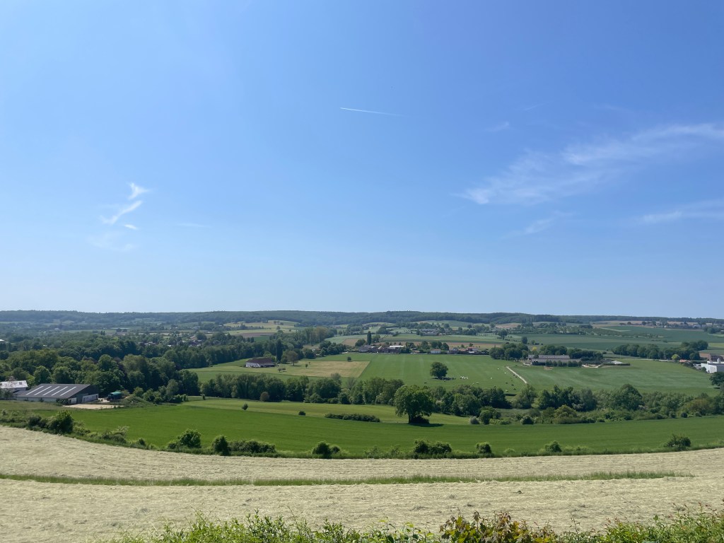 Blick vom Café Belle Vue in's Tal.