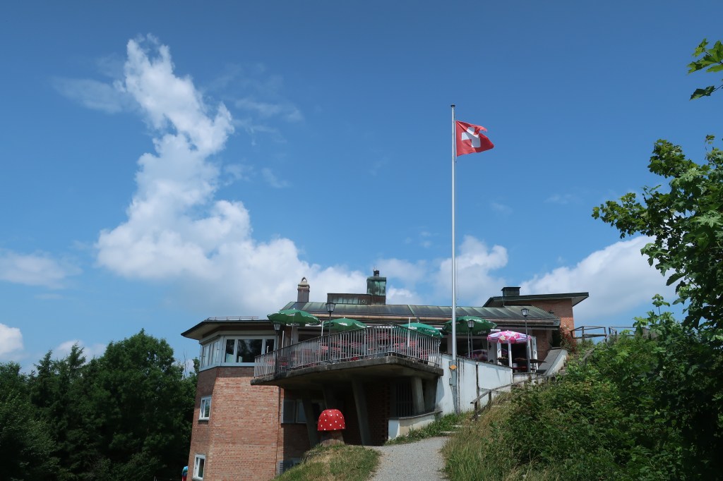 Restaurant auf dem Albishorn.