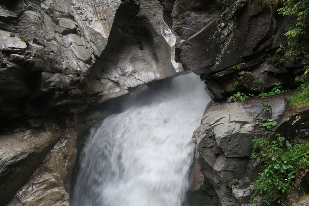 Wasserfall in der Griesschlucht.