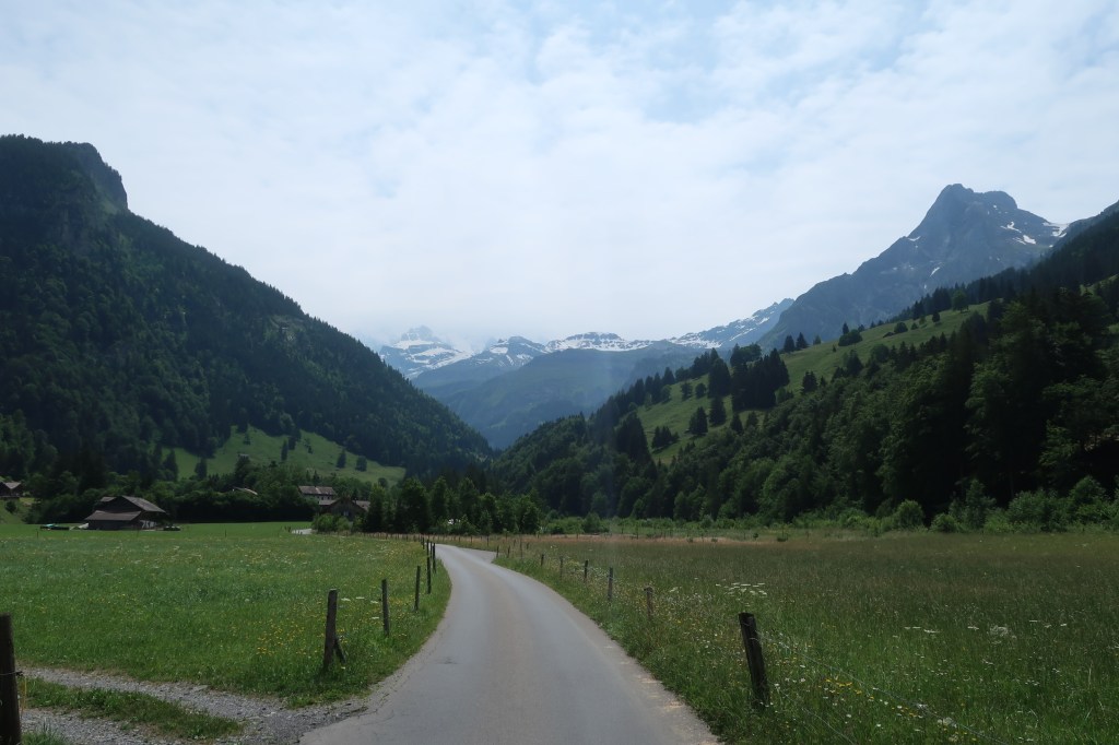 Blick von Kiental Richtung Griesalp.