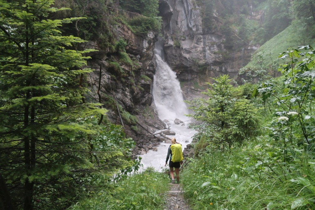 Durch die Griesschlucht nach Kiental.