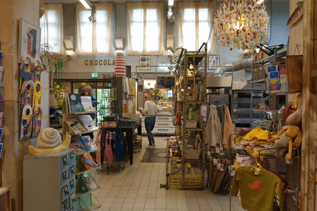 Markt im Restaurant der Villa Augustus.