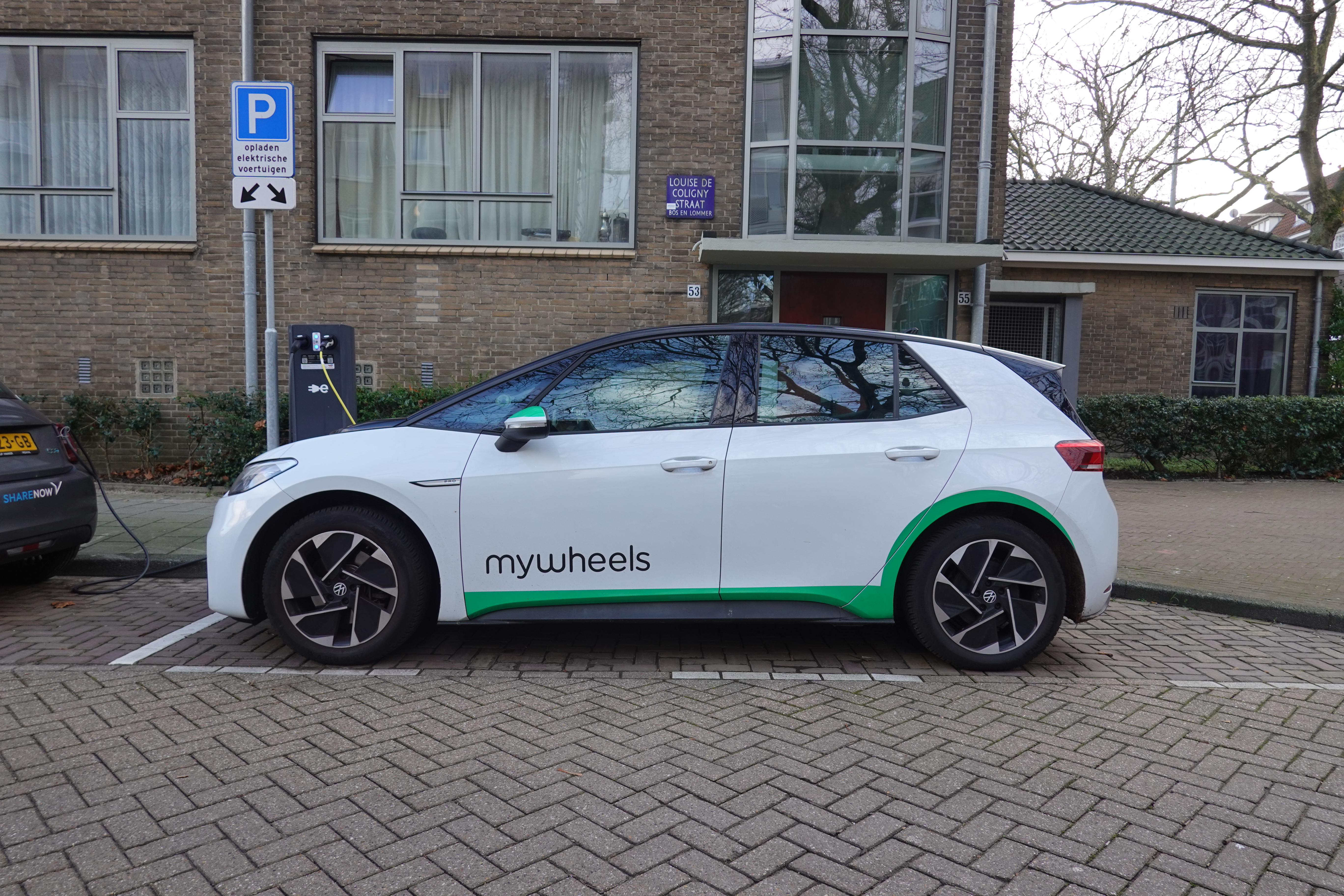 Unser Teilauto in der Nachbarschaft.