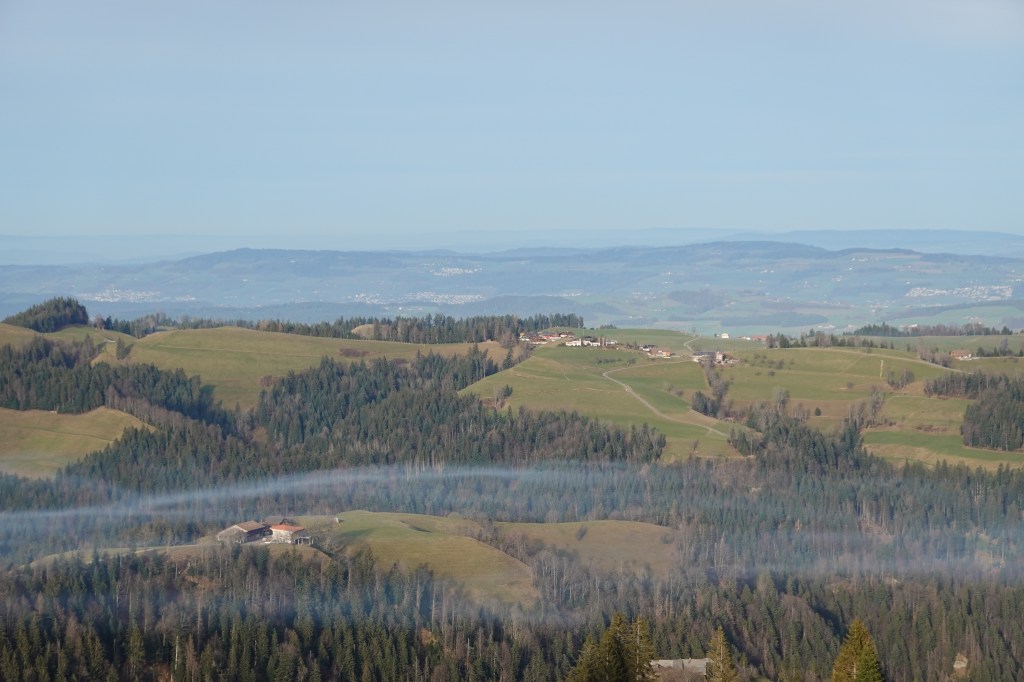 Menzberg von Holzwegen im Winter.