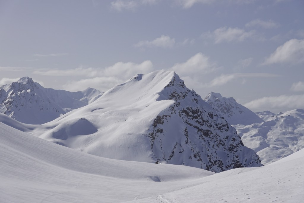 Das Schiesshorn oberhalb von Arosa.