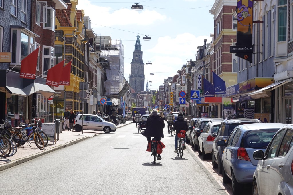 Auf dem Weg zurück. Der Martinitoren.