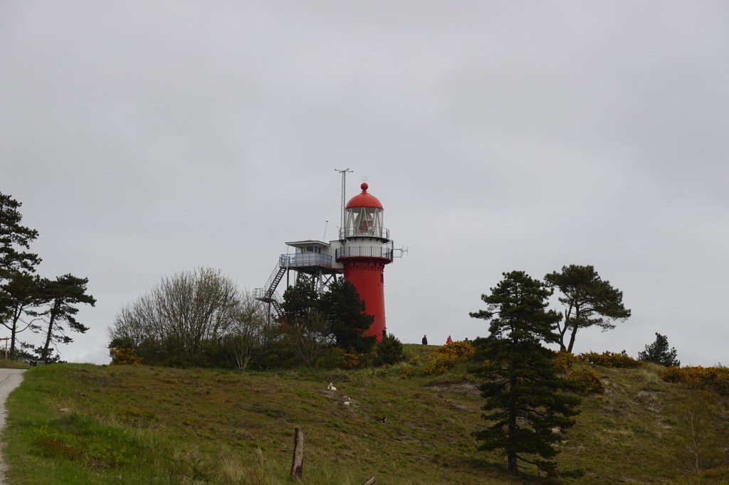Der Vuurtoren von Vlieland. Der höchste Punkt von Friesland.