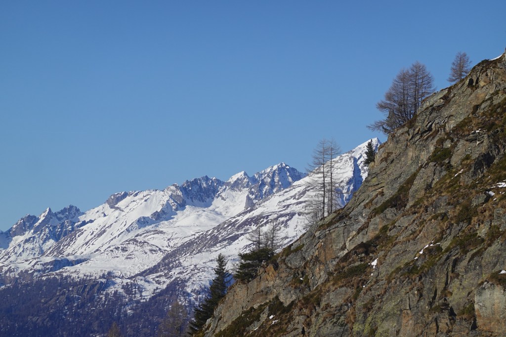 Tag 1. Blick Richtung Berner Alpen.